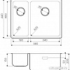 Кухонная мойка Omoikiri Tadzava 58-2-U/IF IN-R