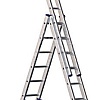 Лестница-стремянка Алюмет трехсекционная универсальная 6312 3x12
