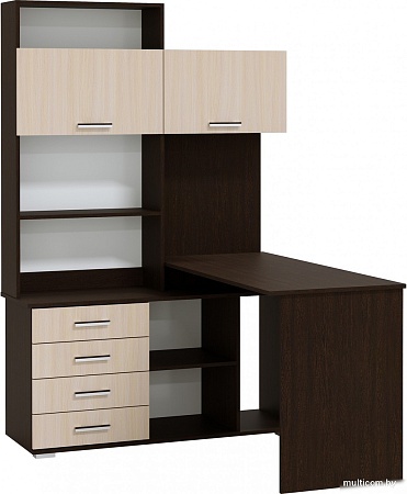 Стол Памир ПКС-11 правый (венге/дуб белфорт)