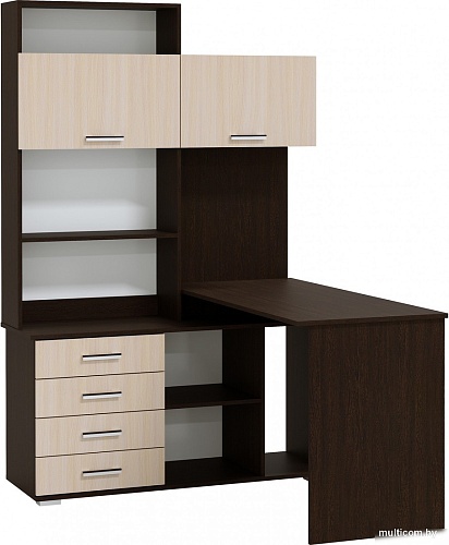 Стол Памир ПКС-11 правый (венге/дуб белфорт)