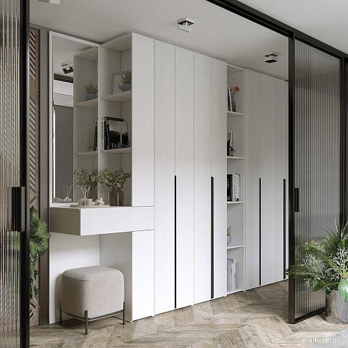 Угловое окончание Евва Лайн 02R ЛН-TU.450.02R (бодега белый)