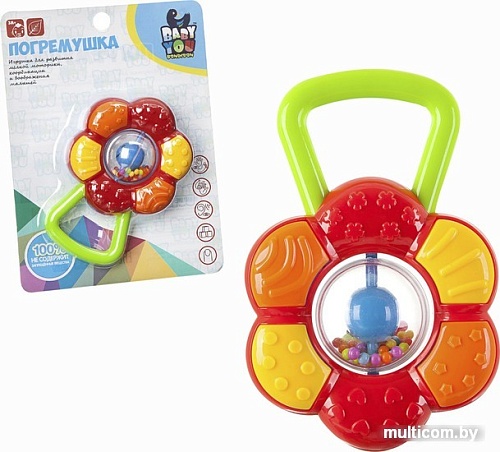 Погремушка Bondibon Baby You. Цветок ВВ1790