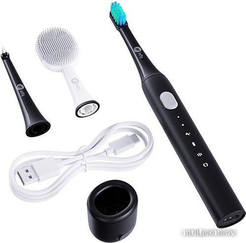 Электрическая зубная щетка Infly Sonic Electric Toothbrush P20C (3 насадки, черный)