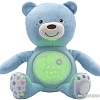 Музыкальная игрушка Chicco Мишка (голубой)