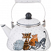 Чайник без свистка Agness Озорные коты 934-358