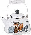 Чайник без свистка Agness Озорные коты 934-358