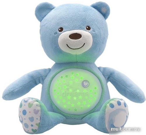 Музыкальная игрушка Chicco Мишка (голубой)