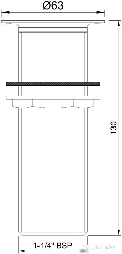 Донный клапан Jaquar ALD-CHR-705L130