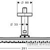 Верхний душ Hansgrohe PuraVida (27390000)