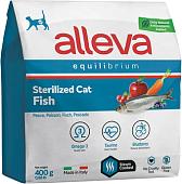 Сухой корм для кошек Alleva Equilibrium Sterilized Fish 400 г