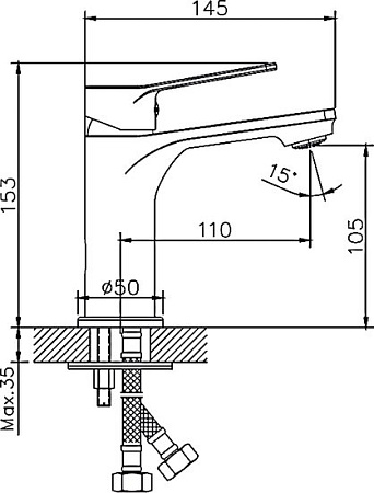 Смеситель Haiba HB10559
