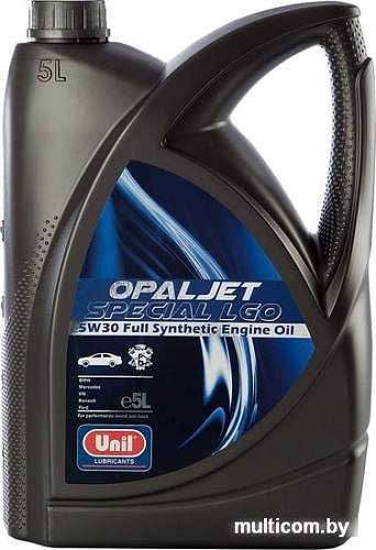 Моторное масло Unil Opaljet Special LGO 5W-30 5л