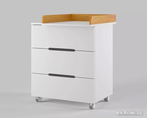 Детский комод Incanto Anniken Ecco 800/3 (белый/бук)
