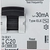 Дифференциальный автомат Legrand RX3 1P+N C 20А 30мА 6кА 2М AC 419400