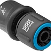Коннектор Fiskars Коннектор для шланга 13-15 мм 1/2” - 5/8” c автостопом 1054789