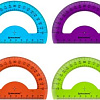 Транспортир BRAUBERG Fruity 210768