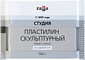 Пластилин скульптурный Гамма Студия 2.80.Е050.004.1 (500 г, белый, мягкий)
