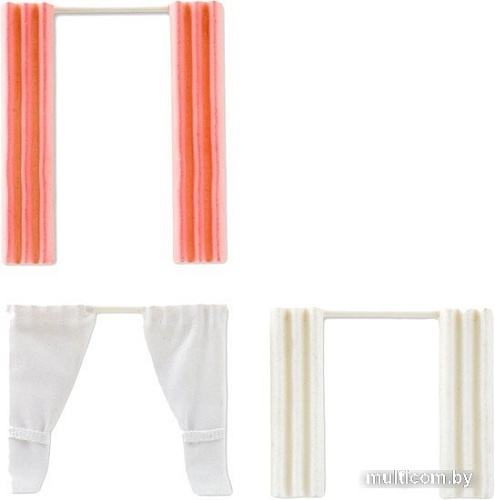 Мебель для кукольного домика Lundby Набор из трех видов штор 60403600