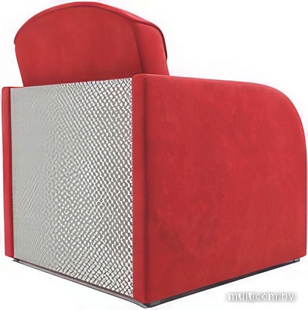 Кресло-кровать Мебель-АРС Малютка (микровельвет, кордрой красный)
