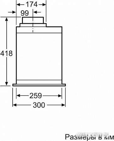 Кухонная вытяжка NEFF D55ML66N0