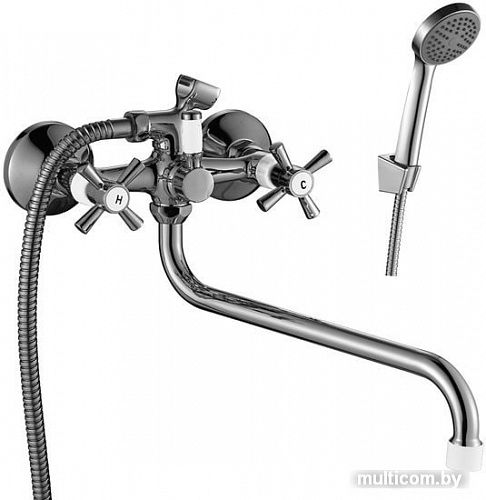 Смеситель Decoroom DR46045 (хром/белый)