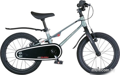 Детский велосипед Maxiscoo Shark Sport 16 2025 MSC-SH1641 (графит, разобранный)