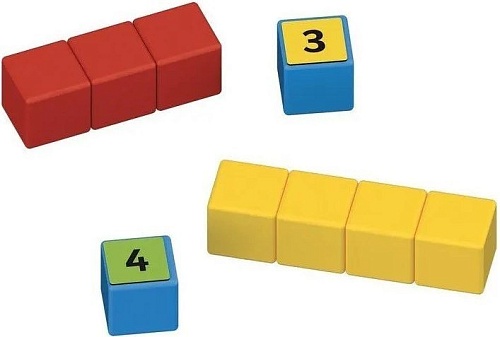 Geomag Магнитные кубики учим математику GM256