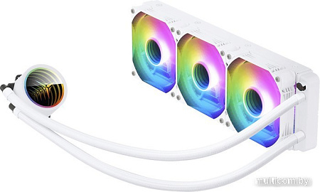 Жидкостное охлаждение для процессора Zone51 Flow 360 ARGB White Z51-F3A-WH