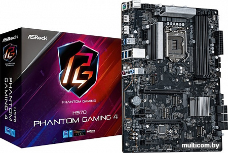 Материнская плата ASRock H570 Phantom Gaming 4