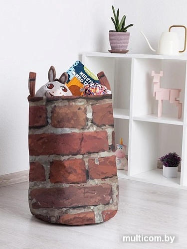 Корзина JoyArty Старинная стена toba_19765