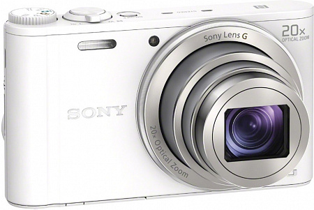 Фотоаппарат Sony Cyber-shot DSC-WX350 (белый)