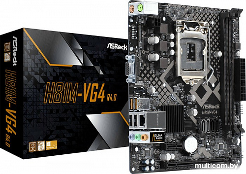 Материнская плата ASRock H81M-VG4 R4.0