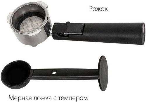 Рожковая кофеварка Pioneer CM107P (черный)