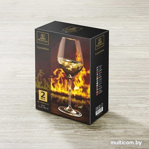 Набор бокалов для вина Wilmax WL-888043/2C