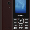 Кнопочный телефон Maxvi C27 (коричневый)