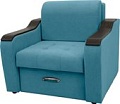 Кресло Сириус Лидер-3 ППУ 105x110 (Eva 29 велюр голубой)