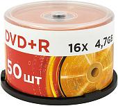 DVD+R диск Mirex 4.7Gb 16x UL130013A1B (50 шт.)