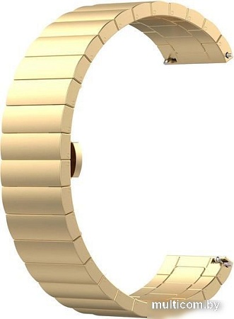 Браслет Rumi Snake металлический блочный 20 мм (золотистый )