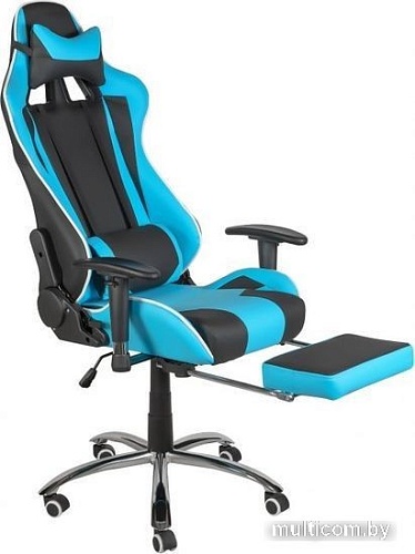 Кресло Меб-ФФ MF-6005 (черный/синий)