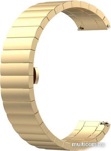 Браслет Rumi Snake металлический блочный 20 мм (золотистый )