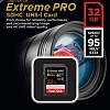 Карта памяти SanDisk Extreme PRO V30 SDHC 32GB [SDSDXXG-032G-GN4IN]