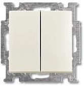 Выключатель ABB Basic 55 1012-0-2187 (шале-белый)