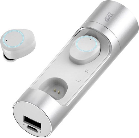 Наушники GAL TW-8000 (белый)