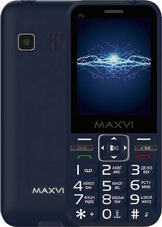 Мобильный телефон Maxvi P3 (синий)