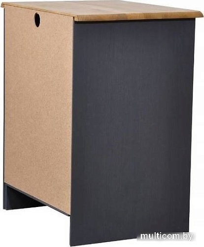 Тумба Диприз Хаба Д 1413.2 (серый воск/антик)