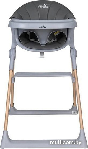 Высокий стульчик Aimile Unique UN-2 (идеальный серый)