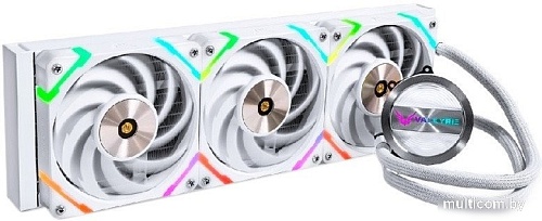 Система жидкостного охлаждения для процессора Valkyrie Dragonfang 360 (белый)