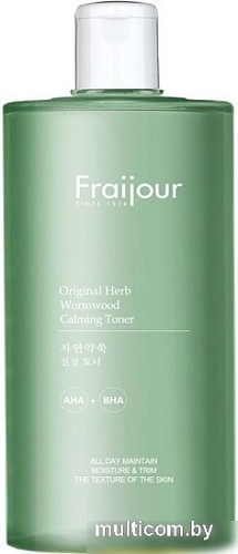 Evas Тоник для лица Fraijour Original Herb Wormwood Calming Toner Aha-Bha-кислоты (500 мл)