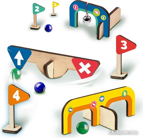 Активная игра SES Creative Шарики Марбл и мини-гольф 02302