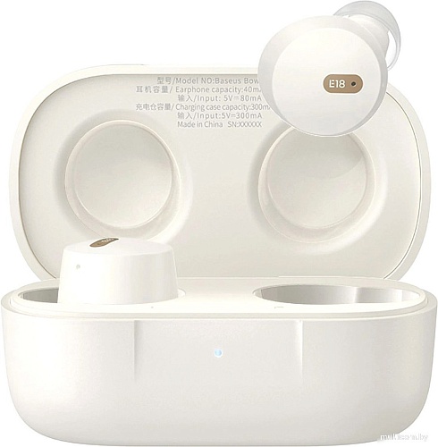 Наушники Baseus Bowie E18 (белый)